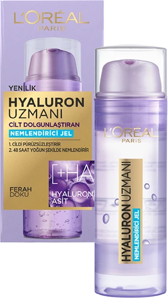 Loreal Paris Hyaluron Uzmanı Nemlendirici Jel 50ml