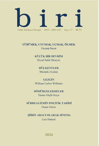 Biri Dergisi  2024, Sayı: 17 ürün görseli