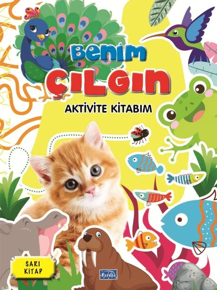Benim Çılgın Aktivite Kitabım Sarı Kitap ürün görseli 1