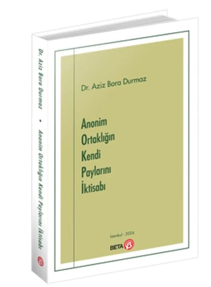 Anonim Ortaklığın Kendi Paylarını İktisabı ürün görseli 1