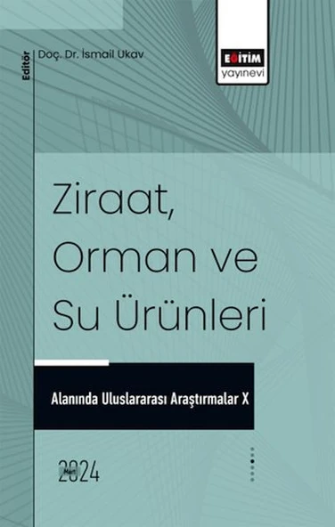 X_Ziraat, Orman Ve Su Ürünleri Alanında Uluslararası Araştırmalar ürün görseli 1