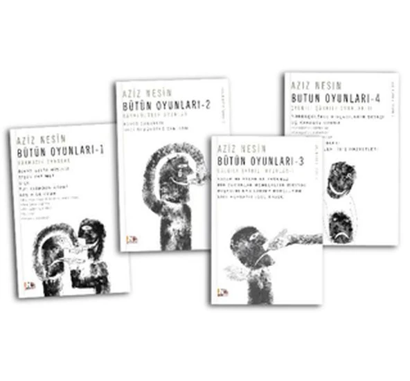 Aziz Nesin Bütün Oyunları-4 Cilt ürün görseli 1