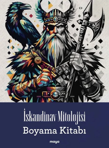 İskandinav Mitolojisi Boyama Kitabı ürün görseli 1