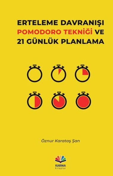 Erteleme Davranışı Pomodoro Tekniği ve 21 Günlük Planlama ürün görseli 1