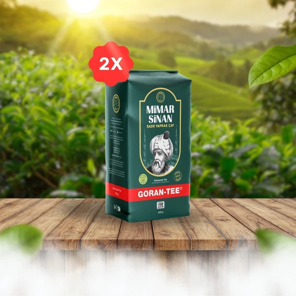 Goran Tee - Mimar Sinan Çay 400g 2 li paket