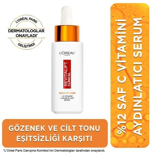 Loreal Paris Revitalift Clinical C Vitamini Aydınlatıcı Serum 30 ml - Resim 2