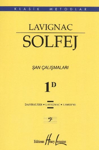 Lavignac Solfej 1D Şan Çalışmaları ürün görseli 1