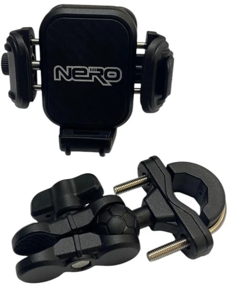 NERO - ( 909 ) GİDON BAĞLANTILI TELEFON TUTUCU YANDAN KİTLEMELİ (TİTREŞİM MODÜLLÜ)