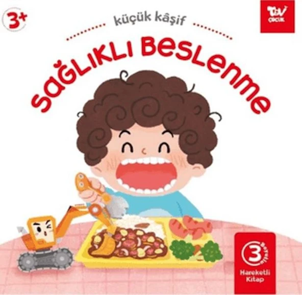 Hareketli Kitap 3d Küçük Kaşif Sağlıklı Beslenme ürün görseli 1