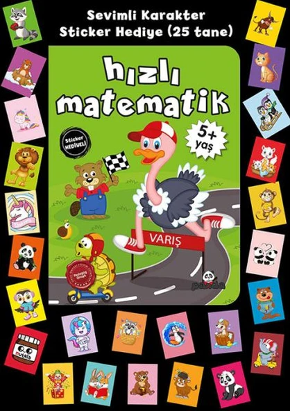 Stickerlı 5+ Yaş Hızlı Matematik ürün görseli 1