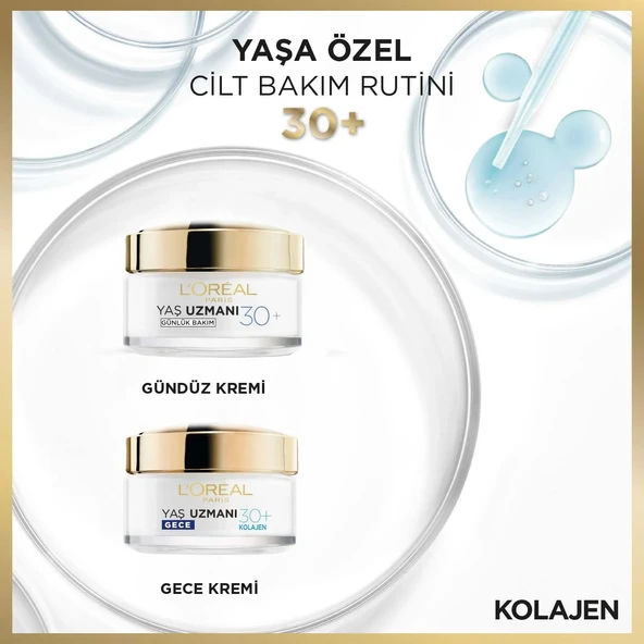 Loreal Paris Yaş Uzmanı Kırışıklık Karşıtı Nemlendirici Gece Kremi 50 ml - 3
