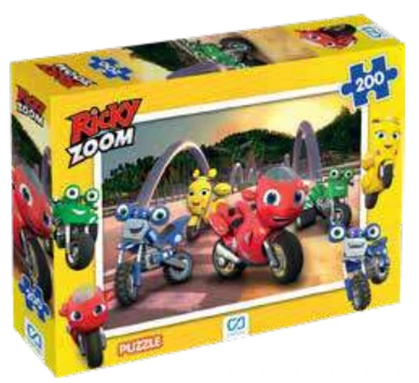 Ricky Zoom Puzzle 200 ürün görseli 1