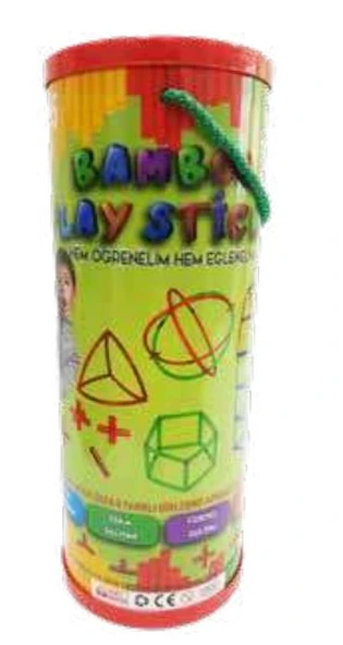 Bamboo Oyun Çubukları (Silindir) ürün görseli 1