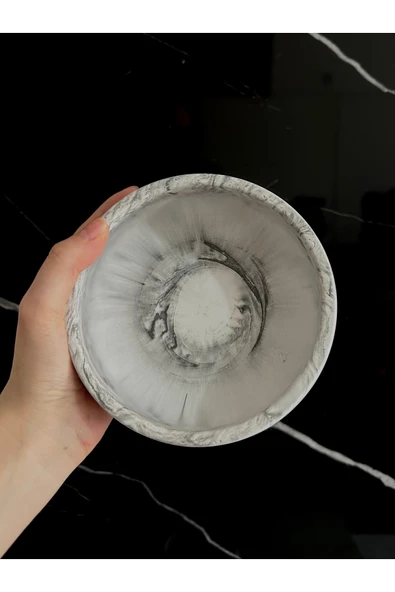 Dekoratif Beton Kase Takılık El Yapımı Havluluk - 5