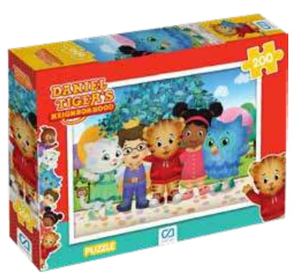 Daniel Tigers Puzzle 200 ürün görseli 1