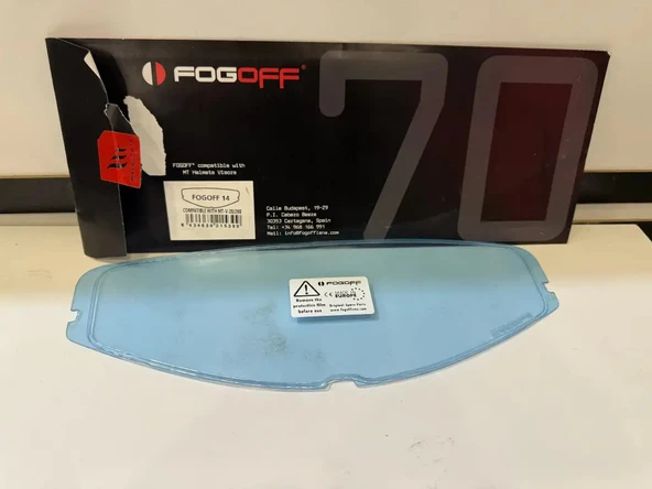 MT HELMETS V-28 V28B BUĞU ÖNLEYİCİ FOGOFF - Resim 2