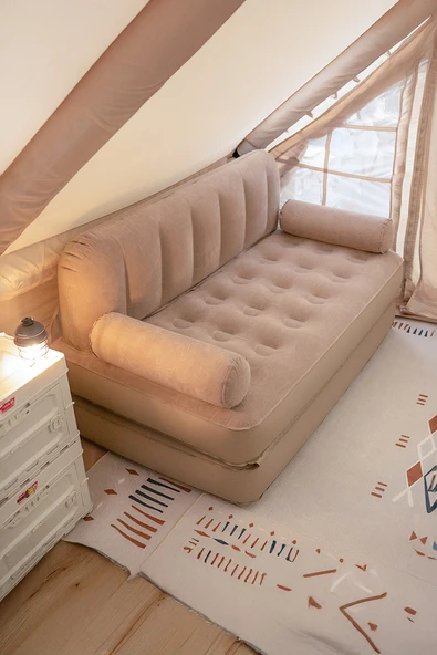 Robo Kendi kendine Şişen Otomatik Çift Kişilik Şişme Koltuk - 4