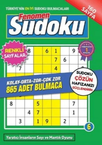 Fenomen Sudoku 6 ürün görseli 1