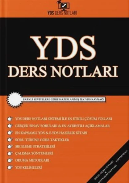 Sokak Kitapları Yayınları YDS Ders Notları ürün görseli 1