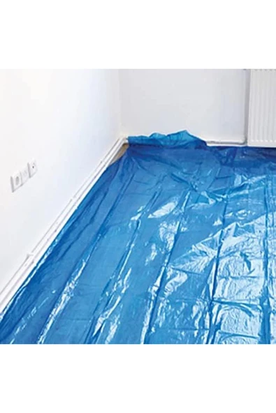 Branda Örtü Boyacı Naylonu Eşya Zemin Koruma 30 m² (4x7.5 Metre) H&A 1150700 - 2