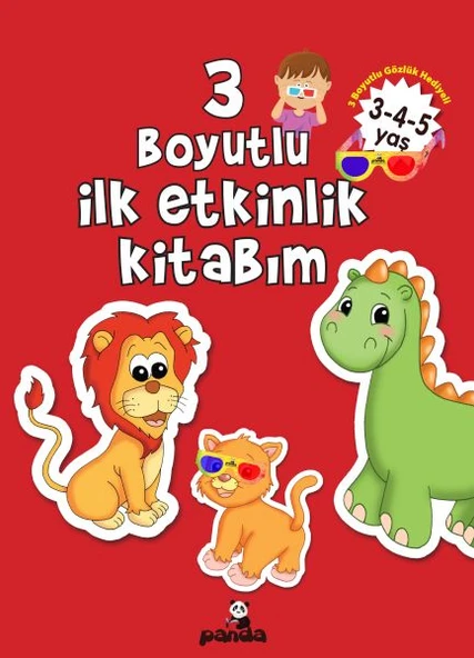 3 Boyutlu İlk Etkinlik Kitabım 3-4-5 Yaş ürün görseli 1