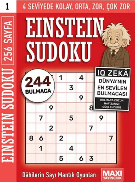 Eınsteın Sudoku 1 ürün görseli 1