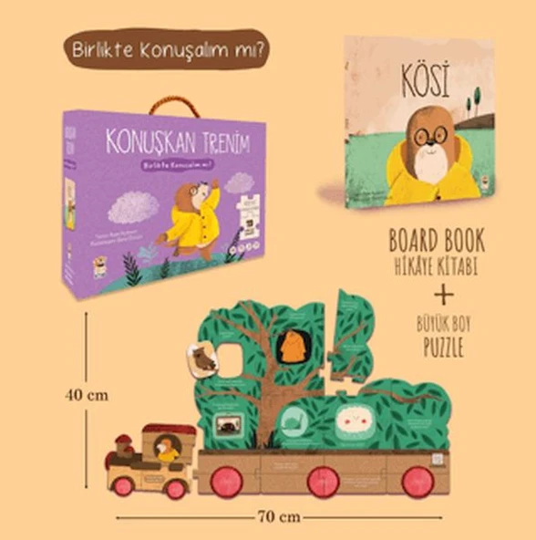 Kösi- Konuşkan Trenim ürün görseli 1