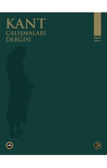 Kant Çalışmaları Dergisi Sayı 4 ürün görseli 1