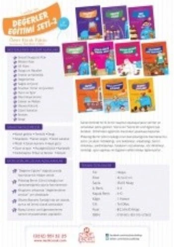 1. Sınıflar İçin Değerler Eğitimi Seti 2 (10 Kitap) ürün görseli 1