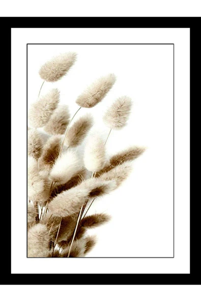 4 Parça Dekoratif Duvar Tablosu Seti | Çiçek ve Doğa Temalı Modern MDF Tablo - 5