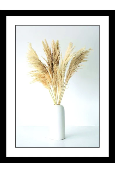4 Parça Dekoratif Duvar Tablosu Seti | Çiçek ve Doğa Temalı Modern MDF Tablo - 6