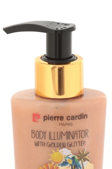 Pierre Cardin Body Illuminator With Golden Glitter-Altın Işıltılı  Vücut Aydınlatıcı-125ml - 7