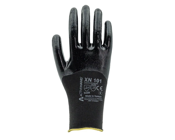 XN 101 SY/SY NO:9 3/4 Nitril Kaplı Polyester Eldiven