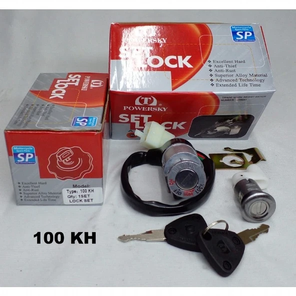 100 KH Kontak Seti (Kontak,Kilit) ürün görseli