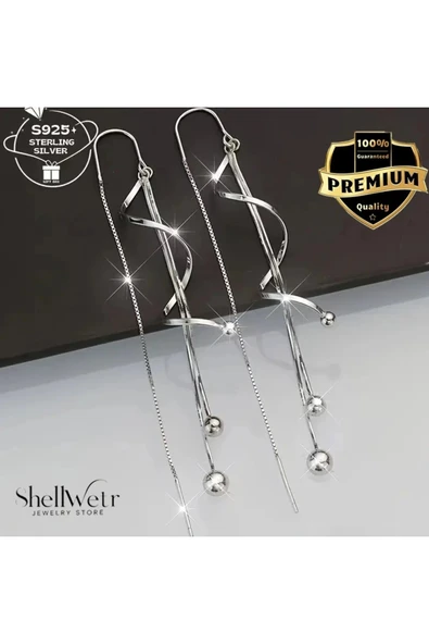 Nova 925 Ayar Küpe Sevgililer günü , annenize verilecek en güzel gümüş hediyesi - Resim 5