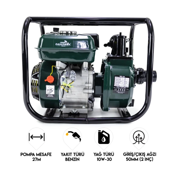 DAWREEK Benzinli Su pompası Wp20 ürün görseli