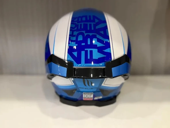 KASK MT THUNDER 4 SV FREEWAY A5 PARLAK - Resim 4