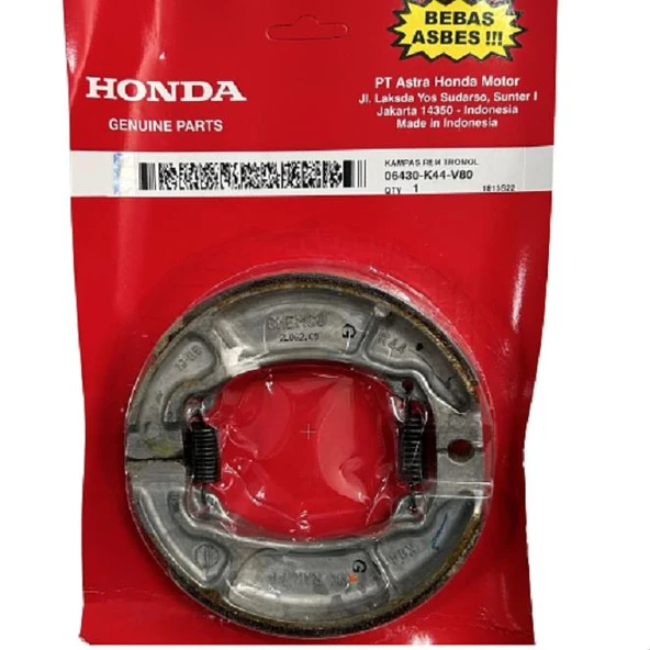 Honda Activa Orjinal Fren Balata ürün görseli