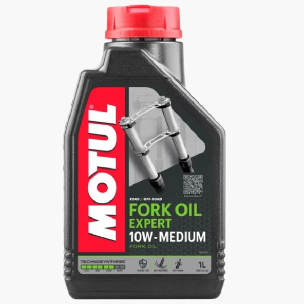 Motul Fork Oil  Expert Medium 10W 1Lt Amortisör Yağ ürün görseli