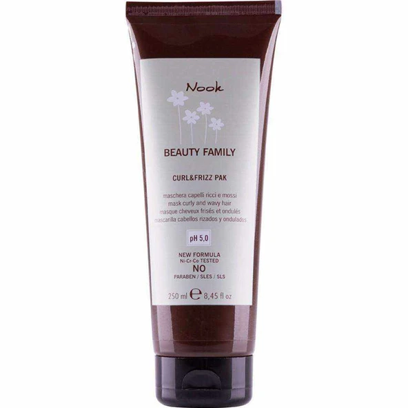 Nook Beauty Family Curl Frizz Pak Dalgalı Saçlar Maskesi 250ml ürün görseli