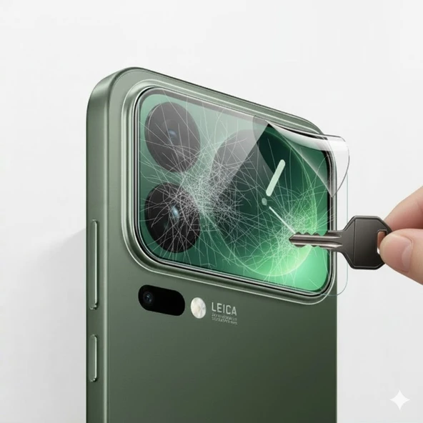 Xiaomi 17 Pro Max Uyumlu Arka Mini Ekran 3 Adet Ekran Koruyucu Nano Jelatin ürün görseli 1