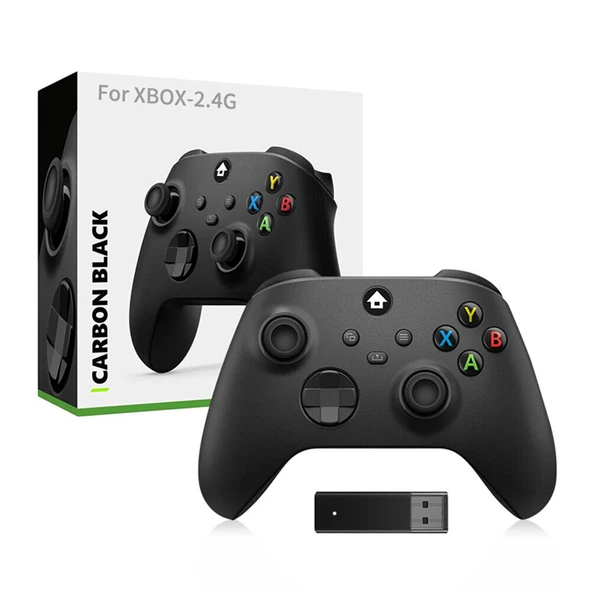 Konsol Plus XBOX 9. Nesil Kablosuz Gamepad  SİYAH 2.4G PC/ANDROİD/IOS ürün görseli