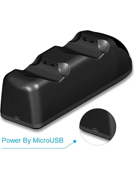 PS4 Dualshock 4 Göstergeli Şarj Stand Kiti Dobe - TP4889 - Resim 2