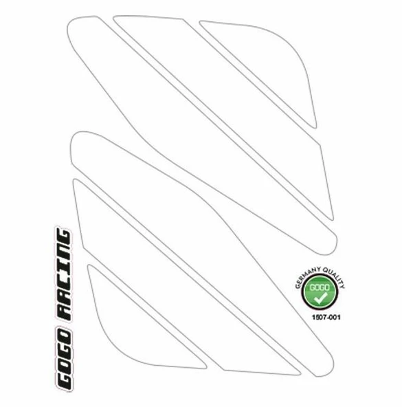 1507 Universal Şeffaf Yan Pad ürün görseli