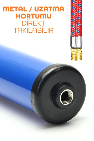 1 KOLİ | 250 Adet Şişirme Pompa Seti Futbol Bisiklet Topu Şişme Yatak Simit Şişirme Pompası 20cm - Resim 6