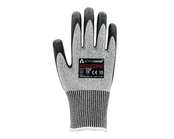 NT 541 GR/SY NO:10 Köpük Nitril Kaplı Polyester Kesilmeye Dayanıklı Eldiven ürün görseli 1