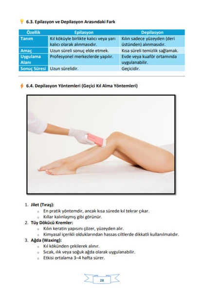 Güzellik Uzmanlığı Hazırlık Kitapları  Tüm Sınavlar İçin Kapsamlı Kaynak - 5