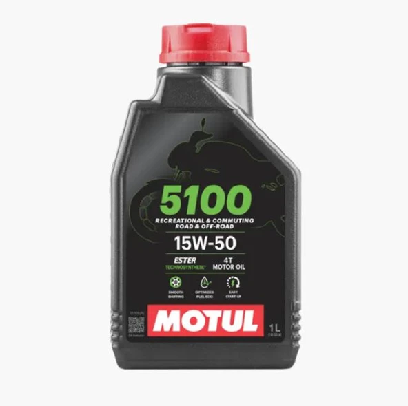 Motul 5100 15W50 4T 1Lt Yağ ürün görseli