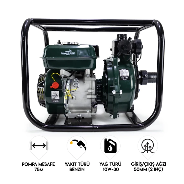 DAWREEK Benzinli Su pompası Wp20H2 ürün görseli