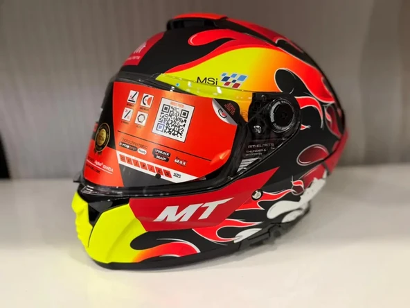 KASK MT THUNDER 4 SV YAMNAKA B3 MAT - Resim 2